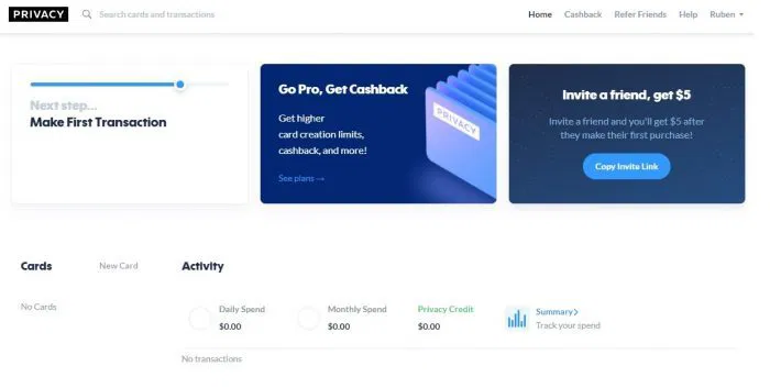 Privacy Home Privacy Home