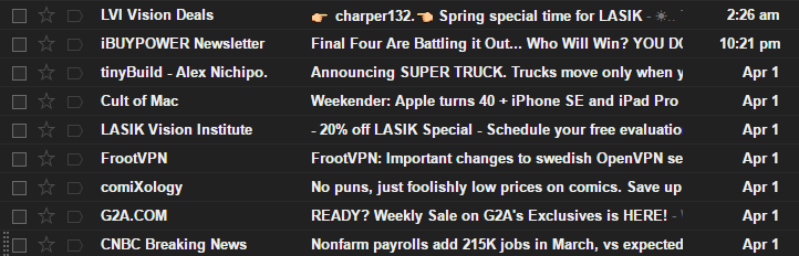 priveemailaddress-considerations