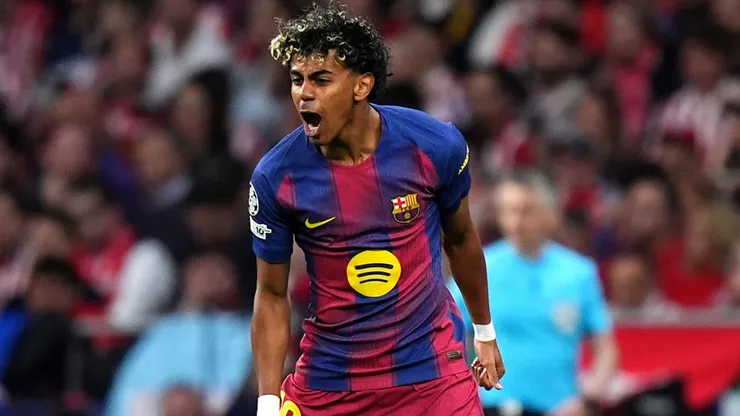 Video: Lamine Yamal scores early goal for Barcelona vs Atletico Madrid in Champions League quarterfinal second leg