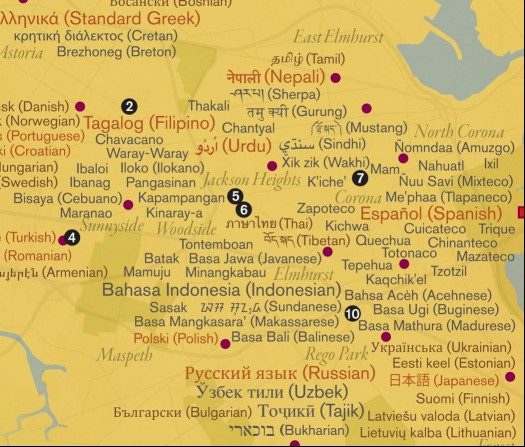 Queens language diversity