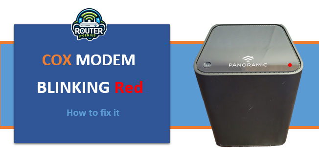 Cox Modem Red Light: How to fix