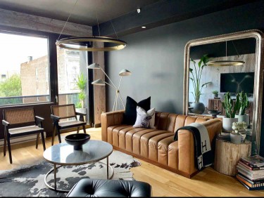 make a small apartment living room feel bigger
