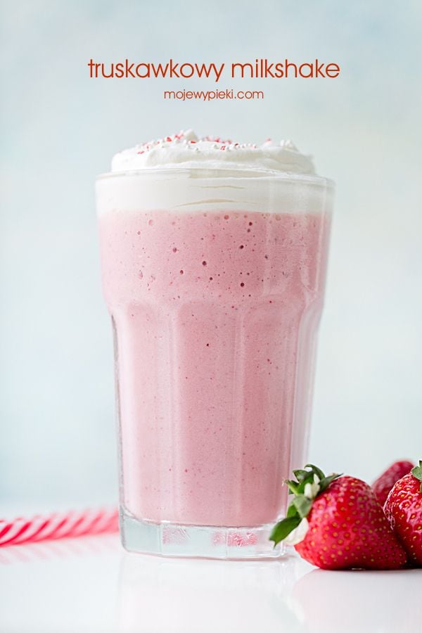 Milkshake de morango (receita 2)