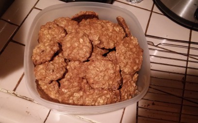 Vanishing Oatmeal Raisin Cookies