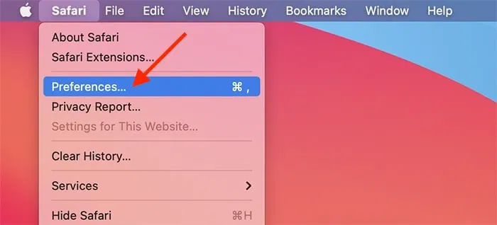 Safari View Saved Passwords Accessing Preferences