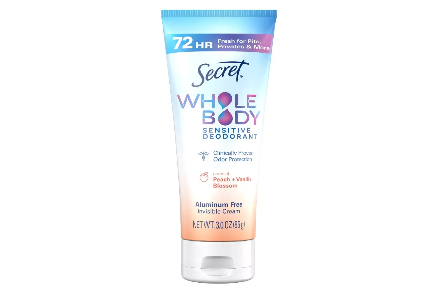 Secret Whole Body Deodorant Cream