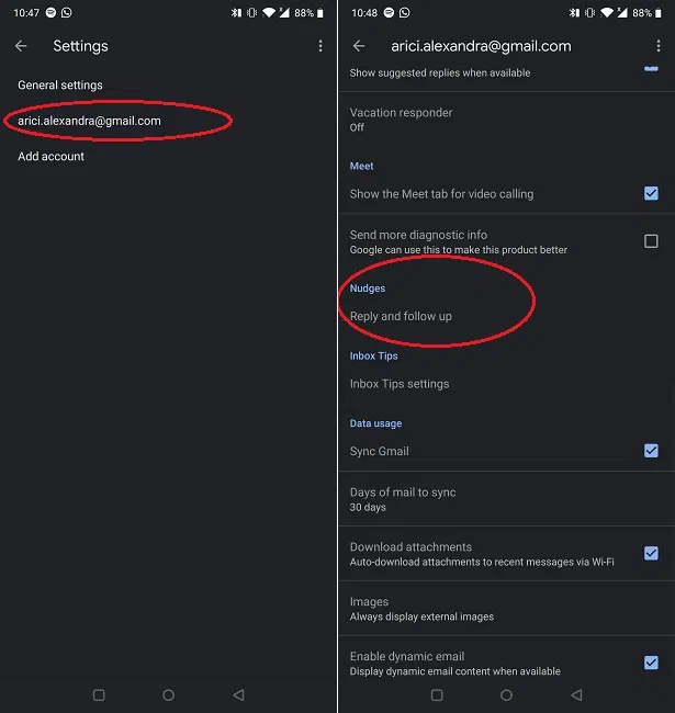 Seven Lesser Known Gmail Features Nudges Settings
