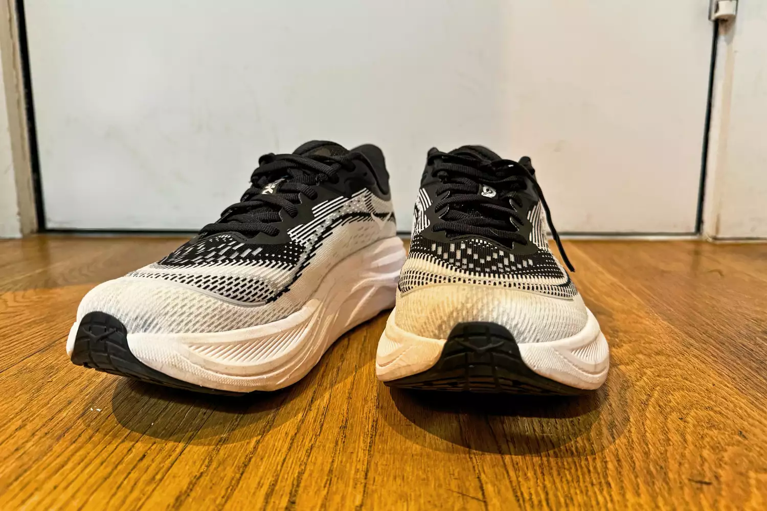 The front of the HOKA Women's Skyflow Running Shoes