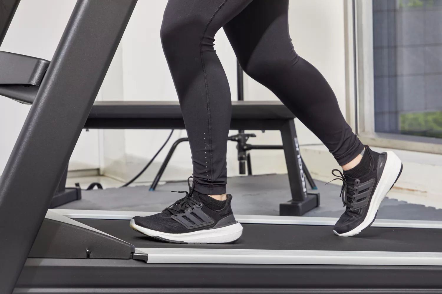 Person Running With EasyFeet Plantar Fasciitis Arch Support Insoles Inserted