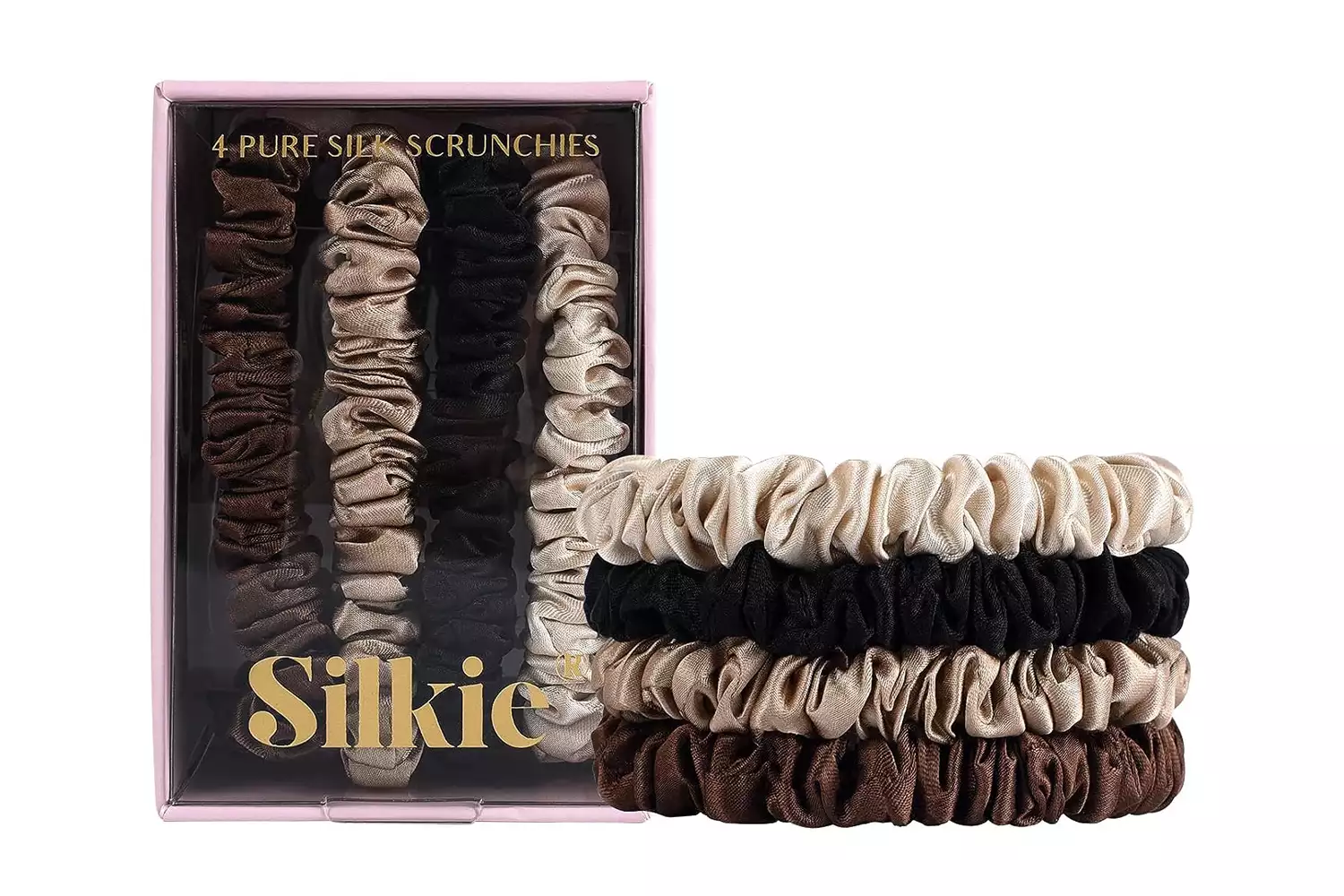 Silkie Pure Mulberry Silk Everyday Hair Ties