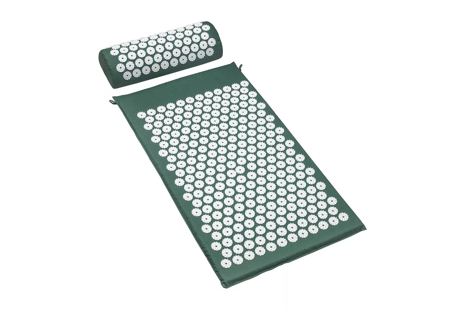 Sivan Back and Neck Pain Relief Acupressure Mat and Pillow Set