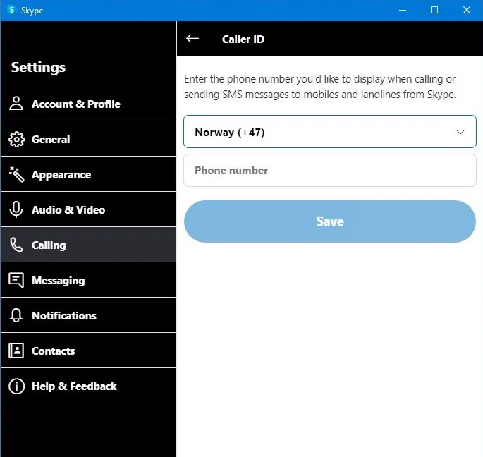 Skype Tricks Caller Id Setup Skype Tricks Caller Id Setup