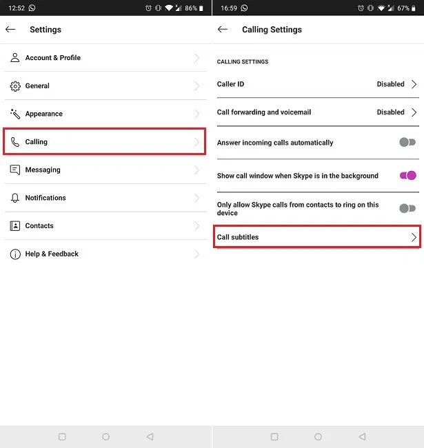Skype Tricks Subtitles On Mobile App Skype Tricks Subtitles On Mobile App