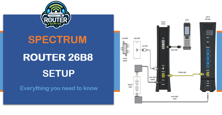 Everything You Need to Know Spectrum router 26b8 setup