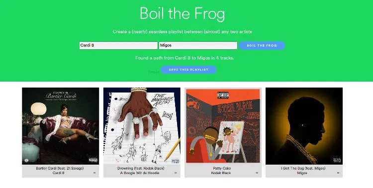 spotify-web-app-boilfrog spotify-web-app-boilfrog