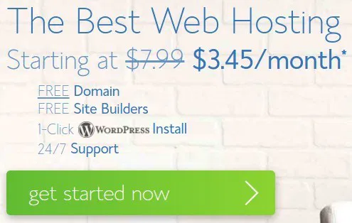 Get started with Bluehost.