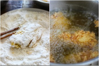 sweet and sour chicken step four