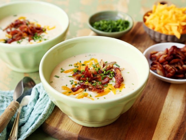 Crock Pot - Style Loaded Baked Potato Soup