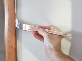 Painting interior wall without tape