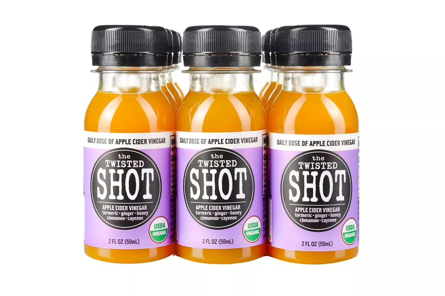 The Twisted Shot Organic Apple Cider Vinegar Shots
