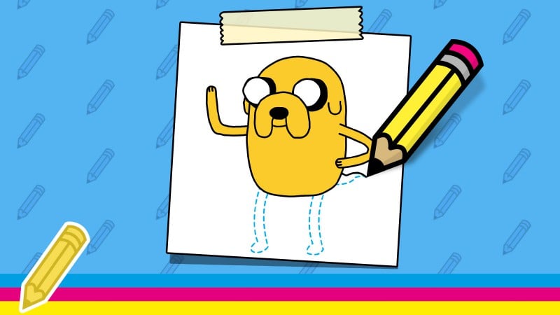 How to Draw - Jake