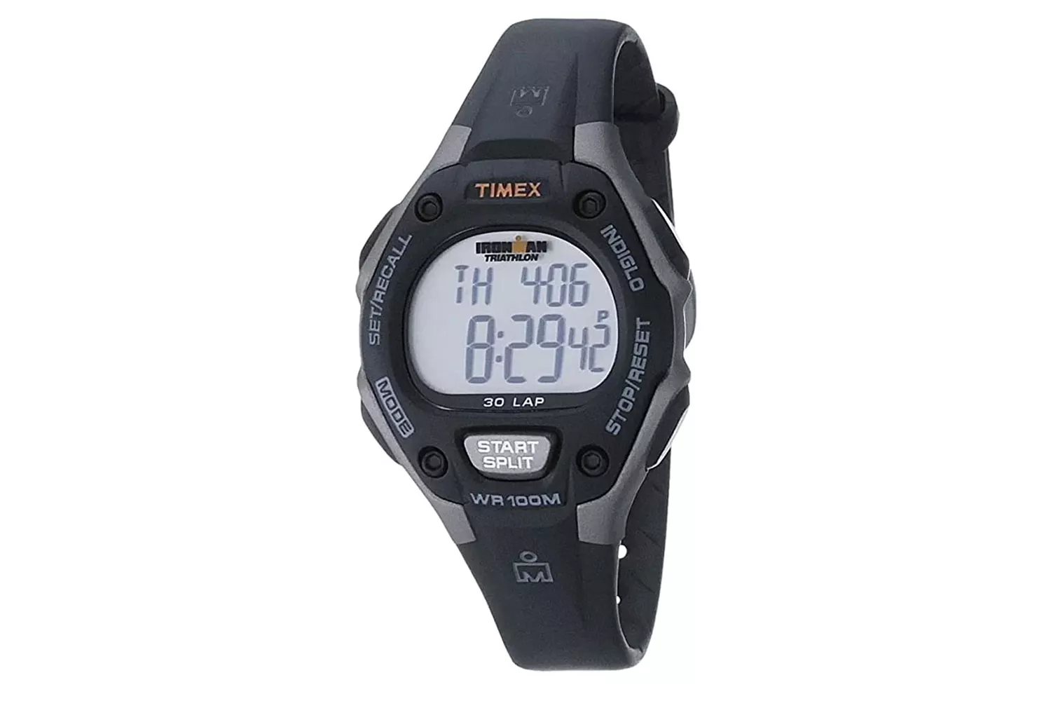 Amazon Timex Women's Ironman 30-Lap Digital Quartz Mid-Size Watch