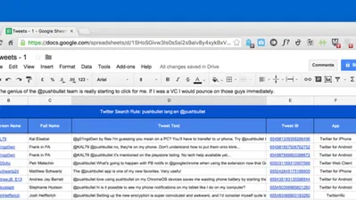How to Automatically Collect Tweets from Any User or Hashtag in a Google Spreadsheet