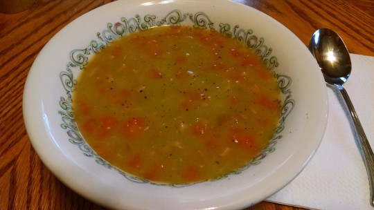 Uncle Bill's Green Split Pea With Hambone Soup