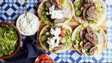 Ground Beef Gyros