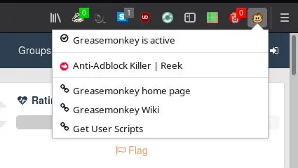 Anti-Adblock Killer Installed on Greasemonkey Anti-Adblock Killer Installed on Greasemonkey