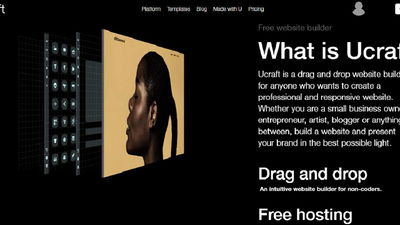 Ucraft Free Website Builder: Create a New Website Quickly