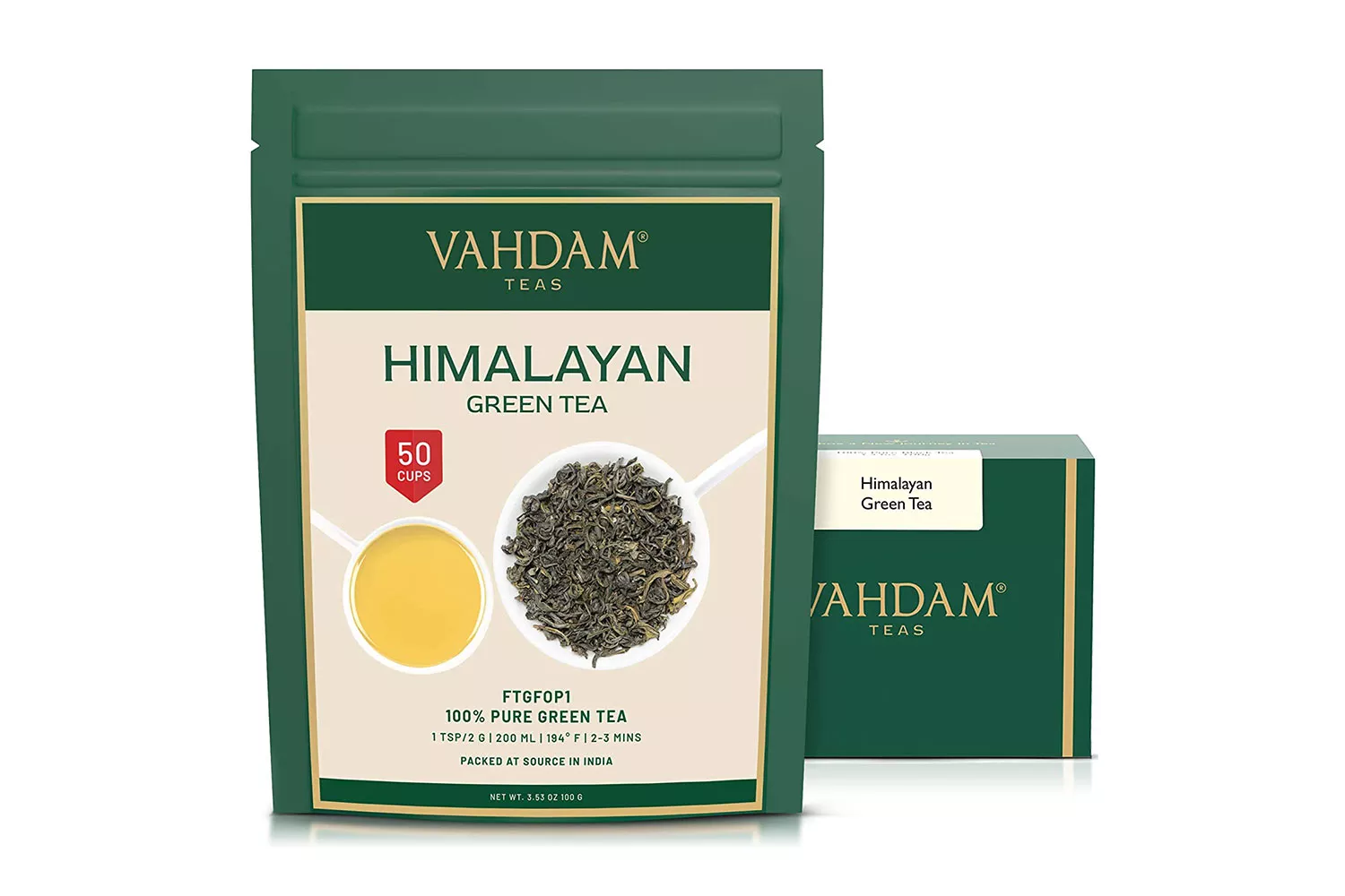 Vahdam Teas Himalayan Green Tea