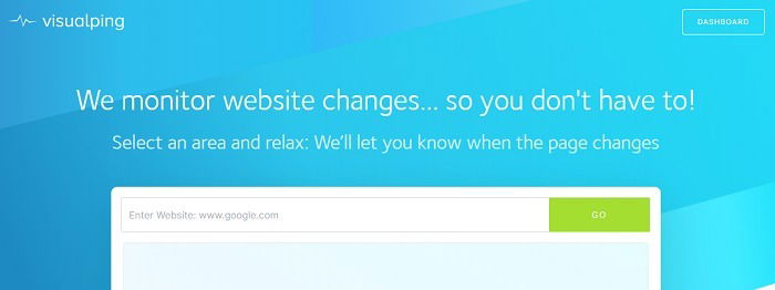 Visualping Review First Url