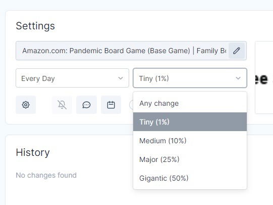 Visualping Review Triggers