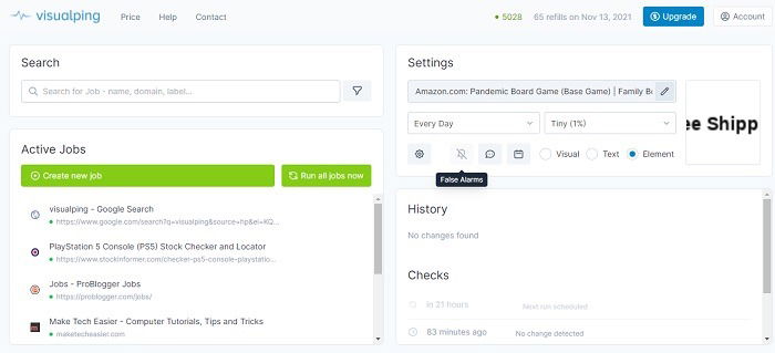 Visualping Review What Is