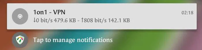 vpntunnel-android-notification