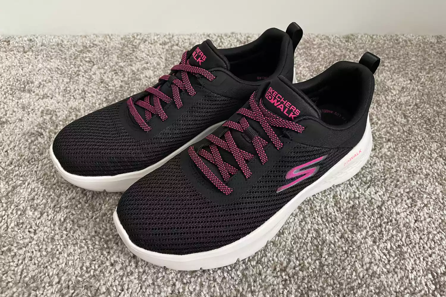 Skechers Go Walk Flex Alani Walking Shoes displayed on carpet