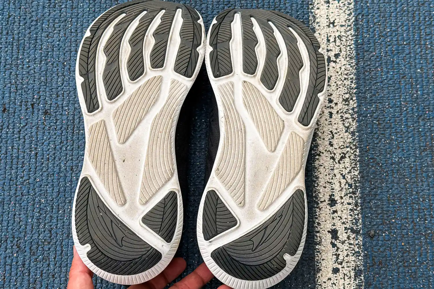 The treads on the bottom of the Altra Men's Experience Flow 2 Sneakers