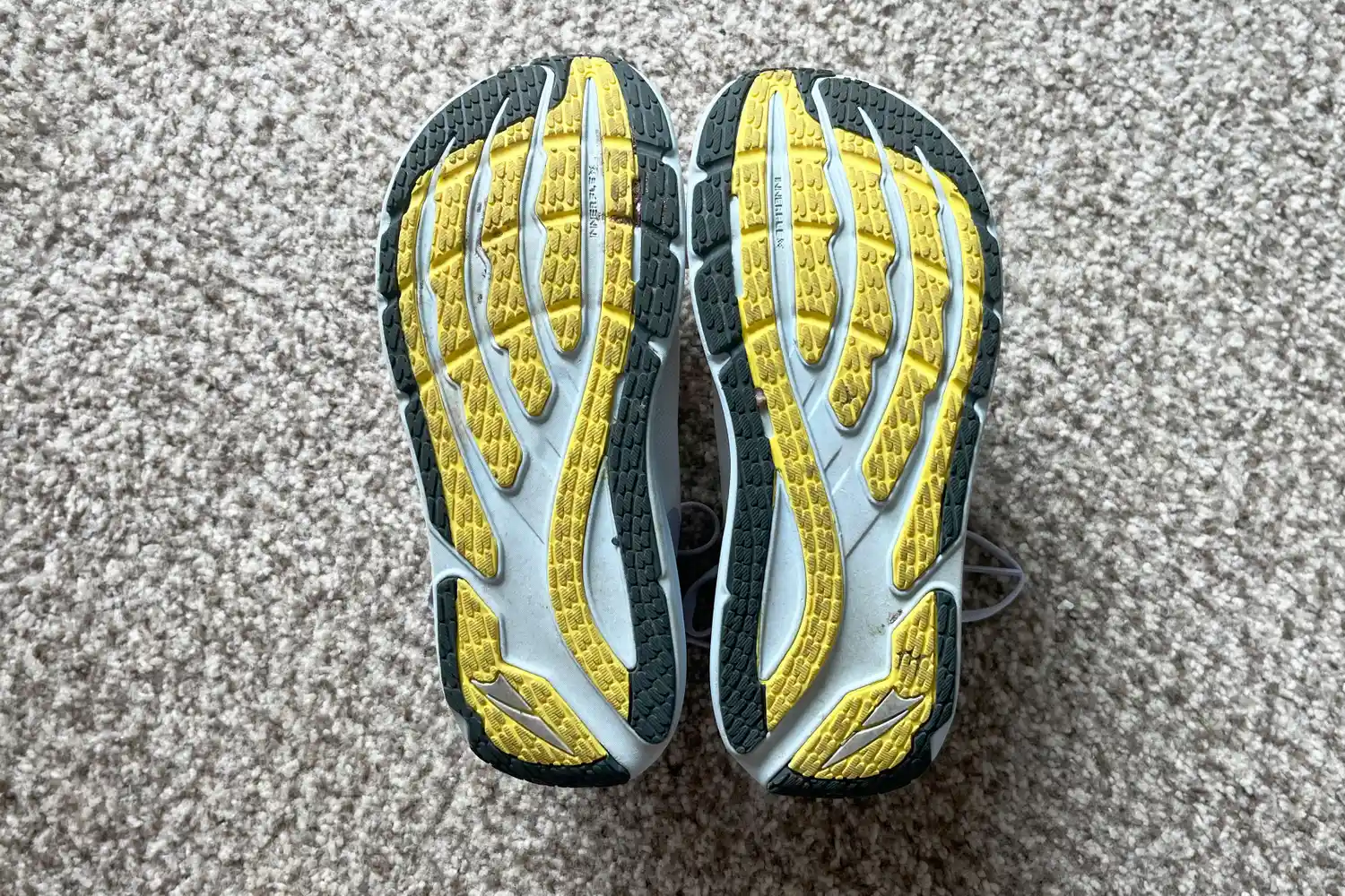 The treads on the bottom of the Altra Women's Paradigm 8 Running Shoes