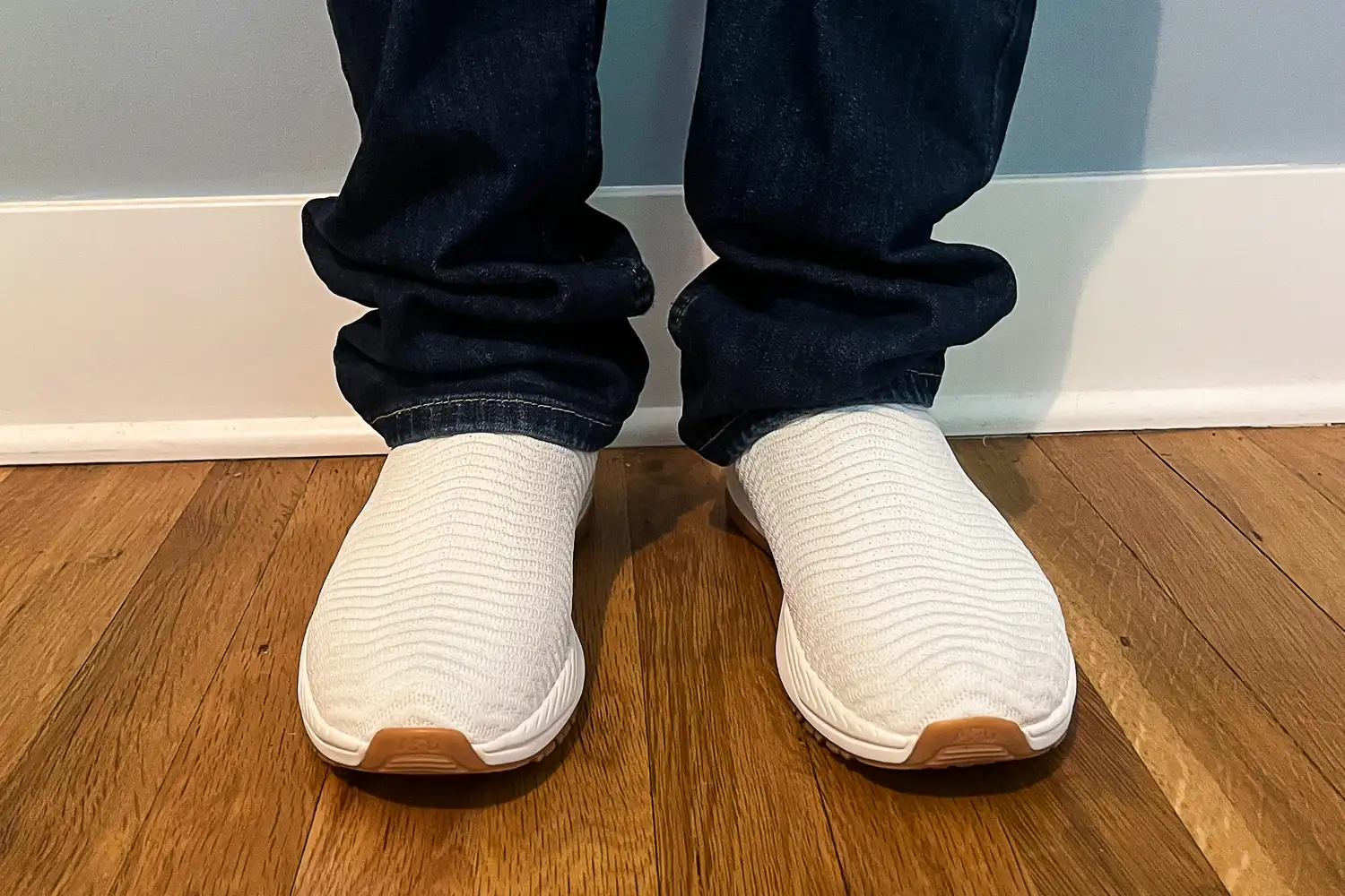 A front view of the APL Men's TechLoom Travelers