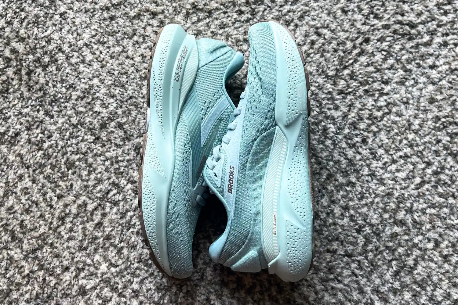 A pair of Brooks Women's Adrenaline GTS 24 Running Shoes side-by-side