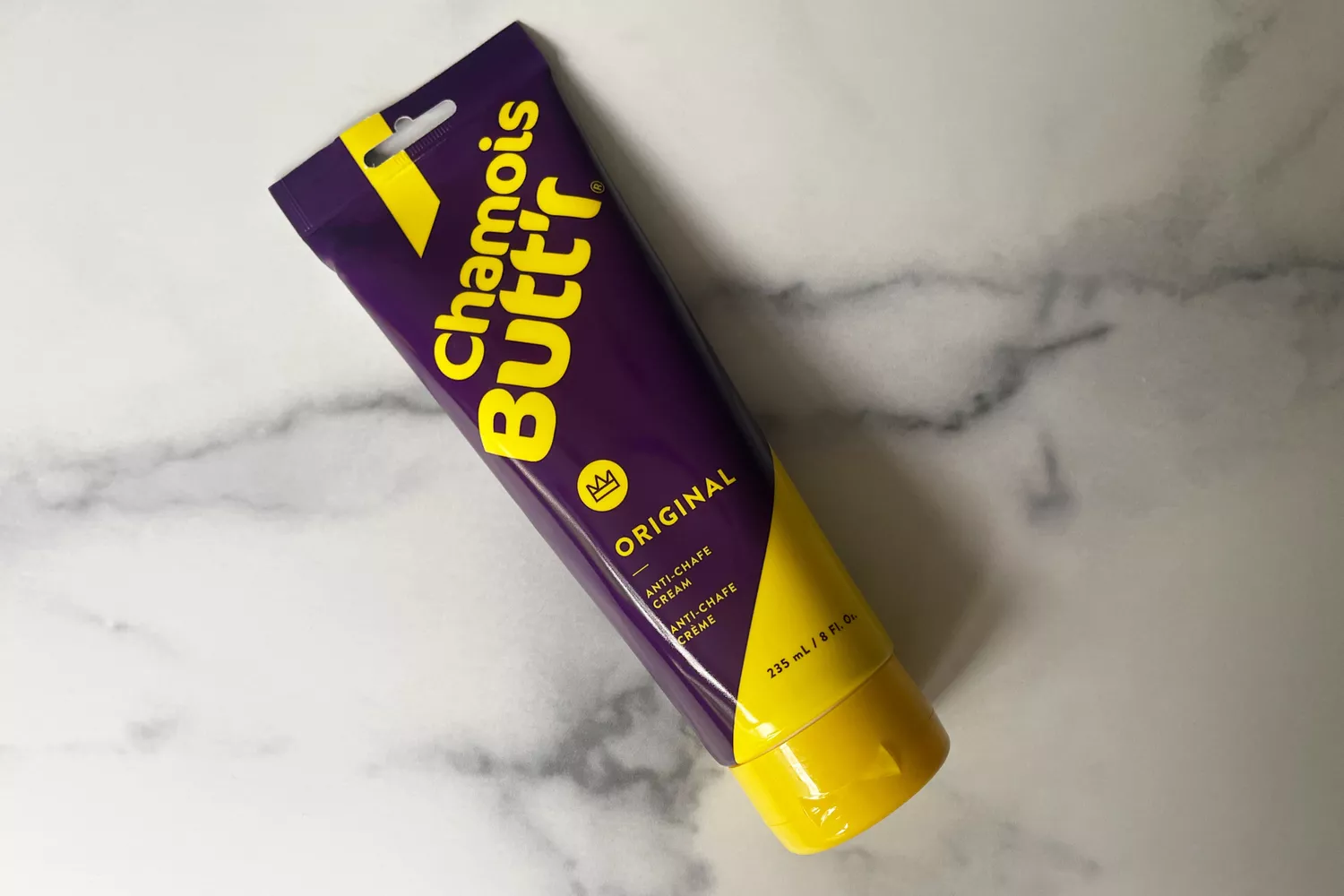 A bottle of Chamois Butt'r Original Anti-Chafe Cream