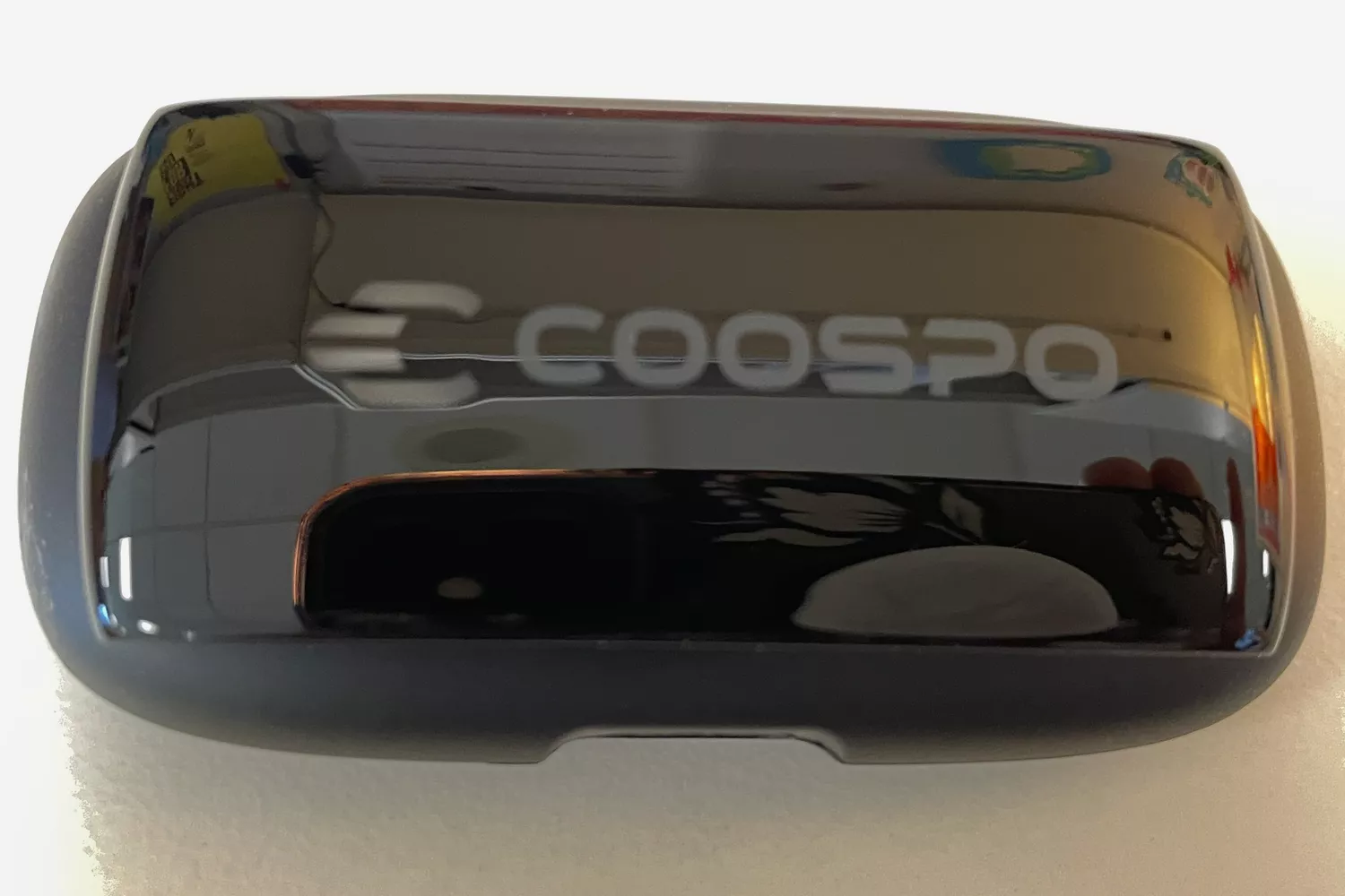 Close up of a COOSPO REALZONE H9Z Rechargeable Chest Heart Rate Monitor