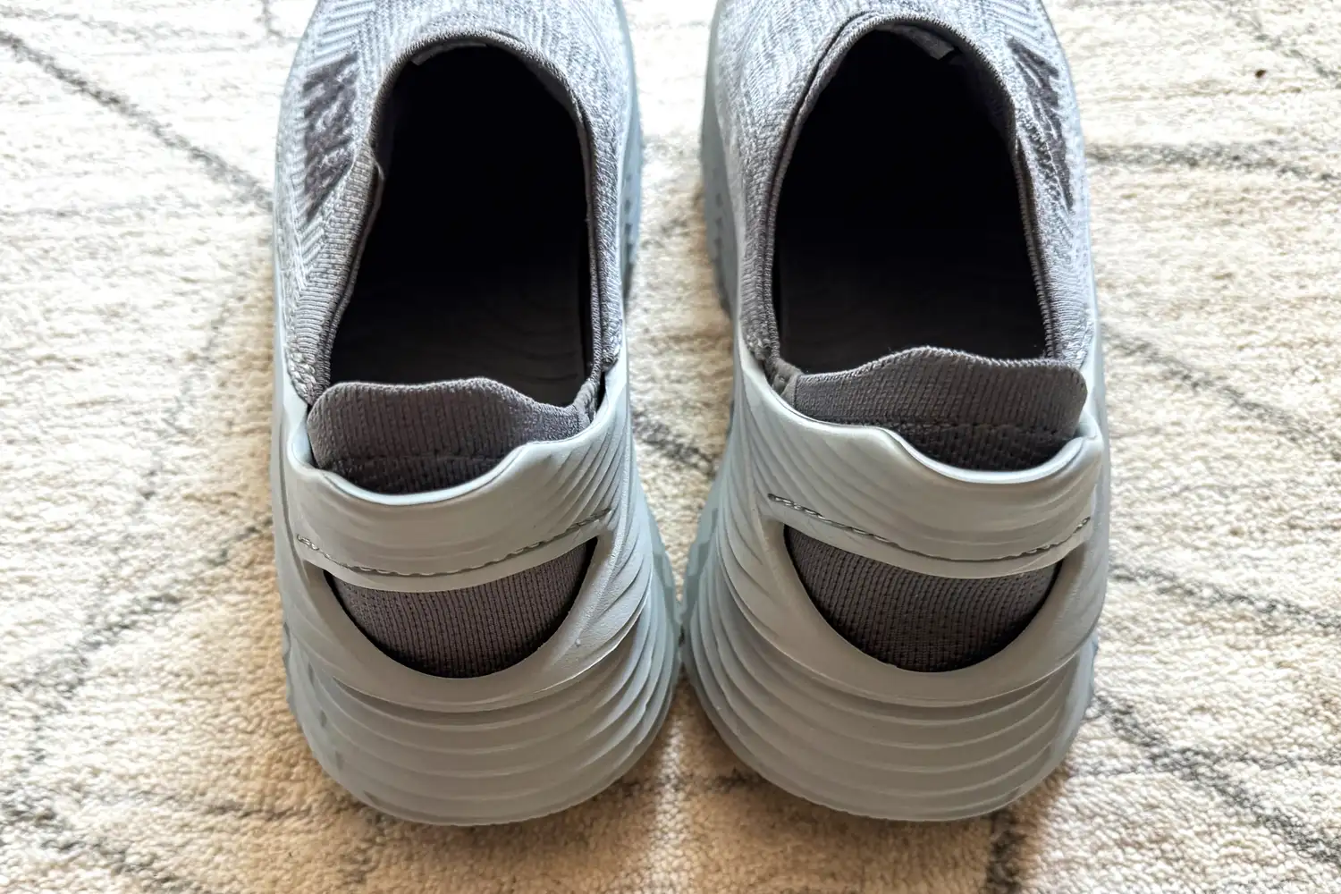 The heels on the Hoka Restore TC Recovery Shoes