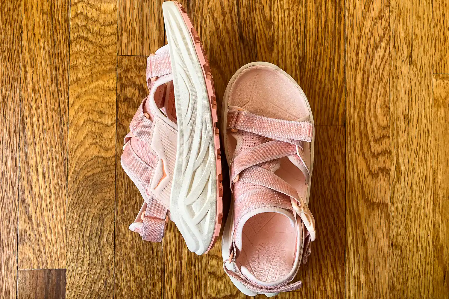 The thickness of the sole on the HOKA Women's Infini Hike TC Sandals