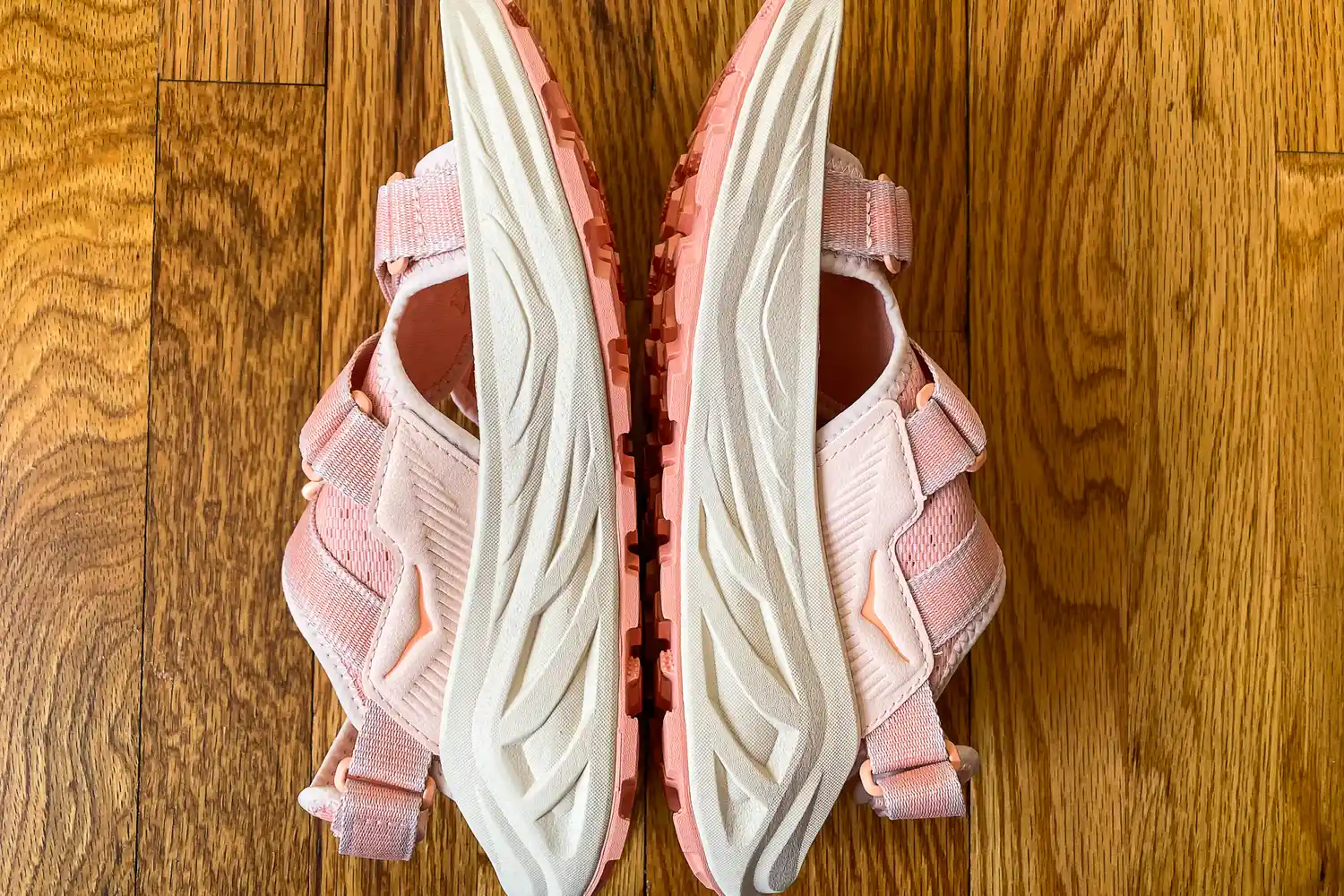 A side view of the HOKA Women's Infini Hike TC Sandals