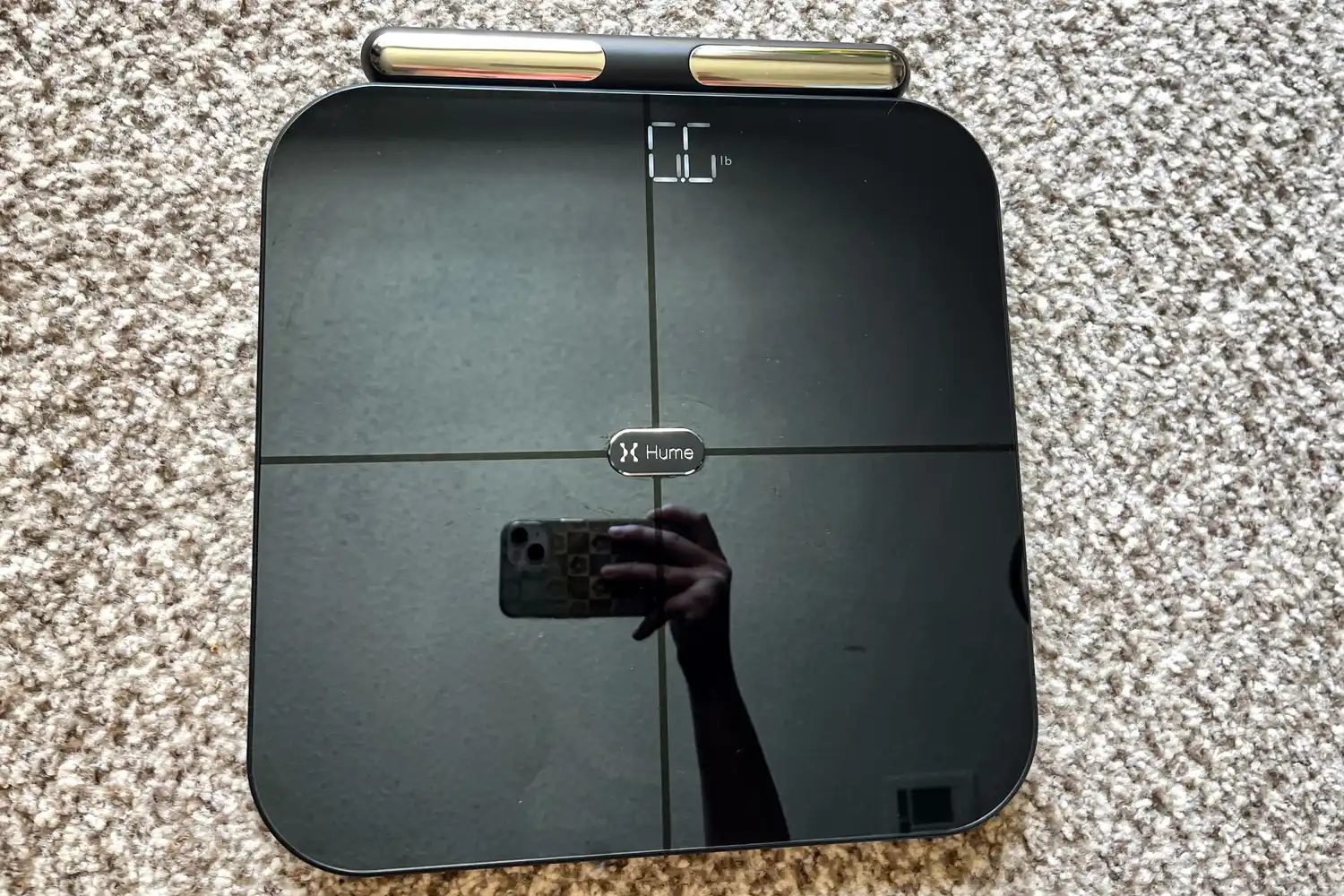 The HumeHealth The Body Pod on carpet