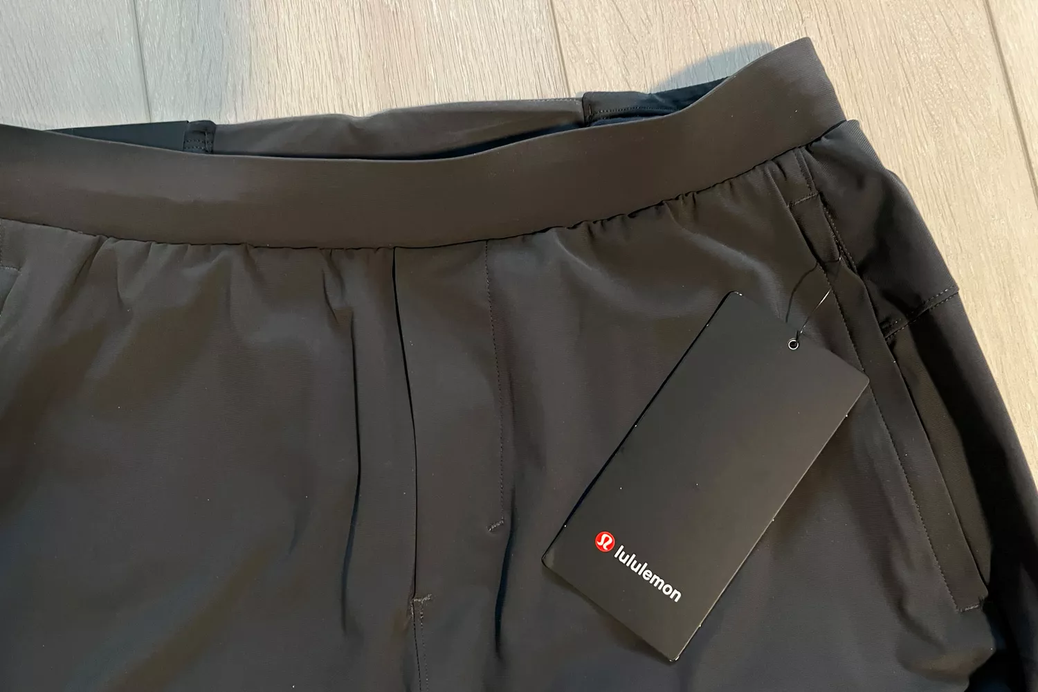 CLose up of lululemon Surge Joggers