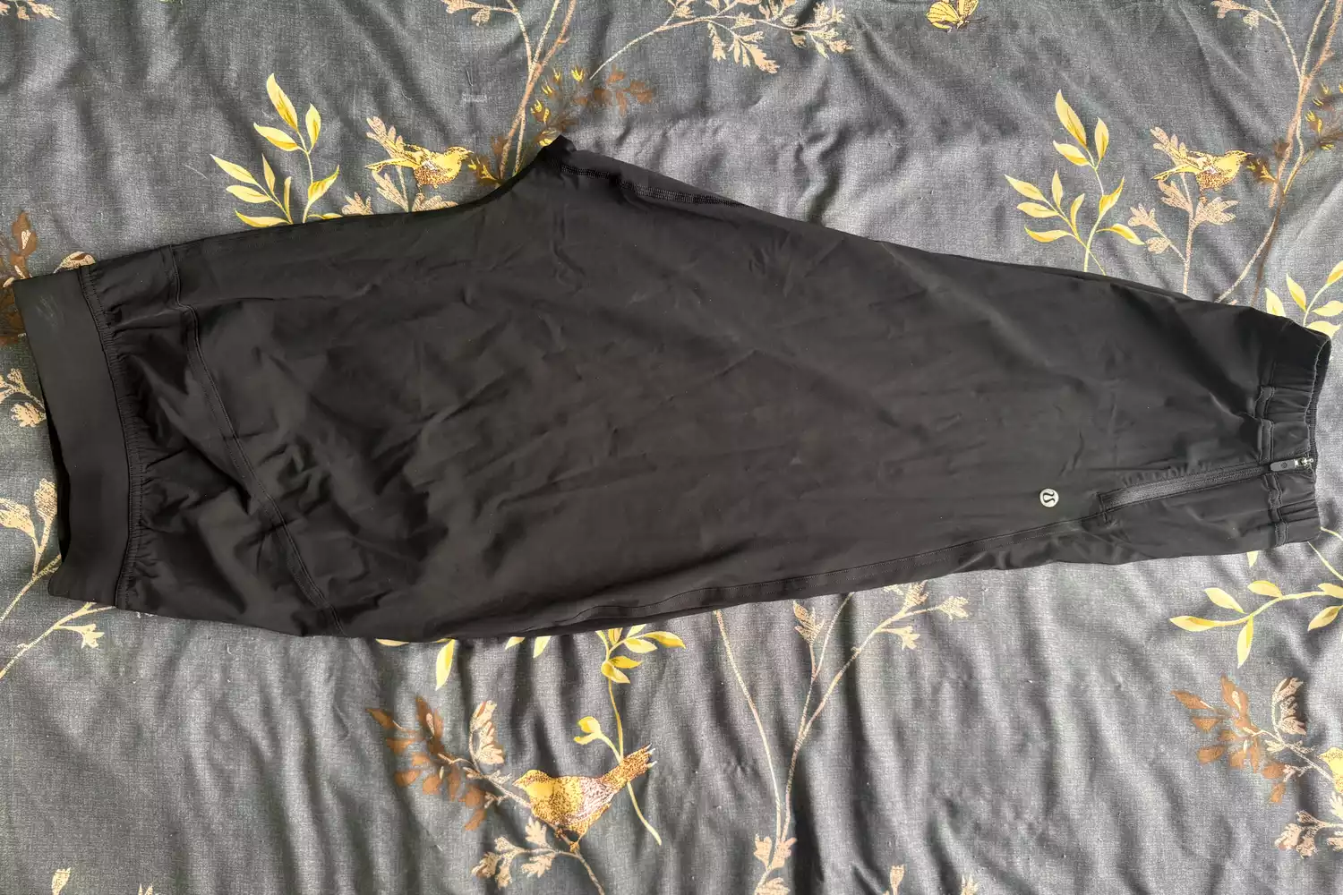 lululemon Adapted State High-Rise Cropped Jogger laid out 