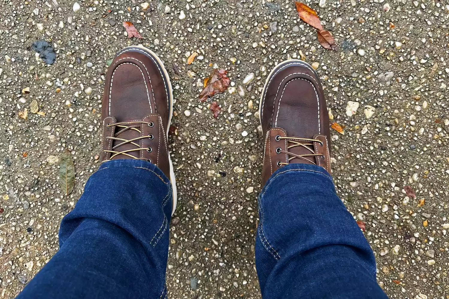 The Carhartt Menâs 6in Waterproof Wedge Soft Toe Work Boot from above